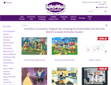 Tablet Screenshot of animationconnection.com
